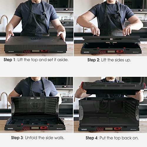 SAHARA Folding Food Dehydrator (Polypropylene Shelves) | Brod & Taylor - Sales4U