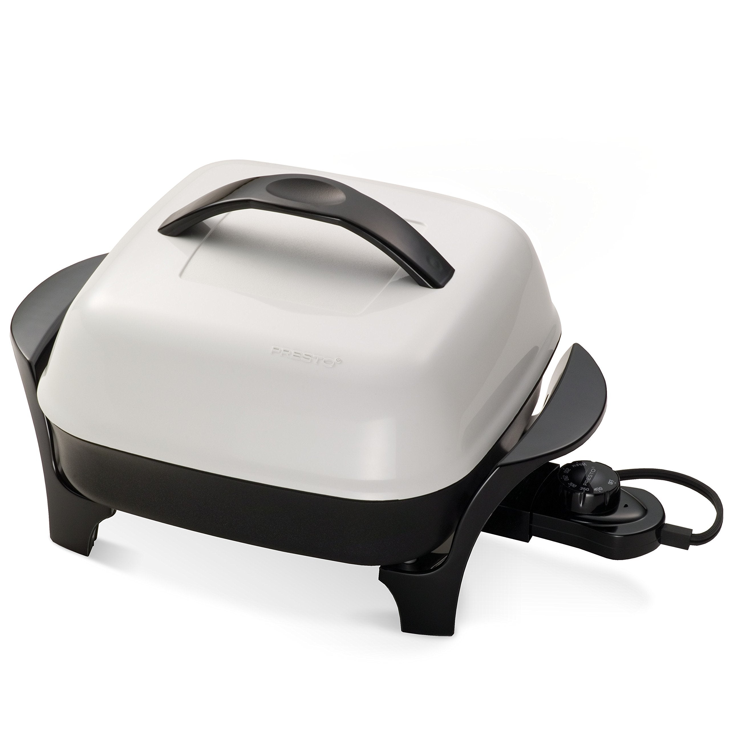 Presto 07211 Liddle Griddle & 06620 11-Inch Electric Skillet,Black/White